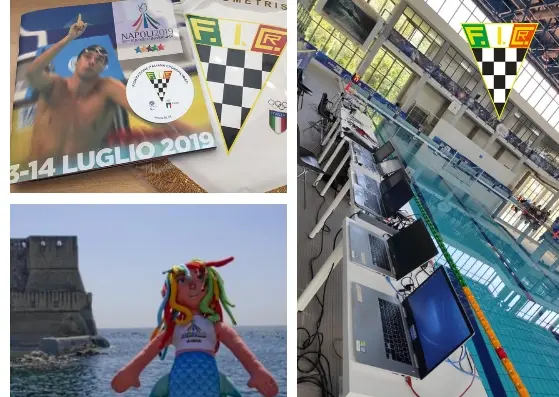 LA FEDERAZIONE ITALIANA CRONOMETRISTI ALLE UNIVERSIADI DI NAPOLI 2019