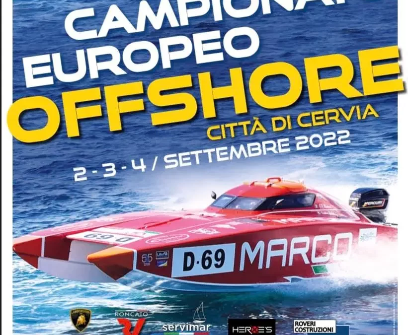 TUTTA LA MOTONAUTICA EUROPEA E MONDIALE IN ACQUA CON I CRONOS A CERVIA